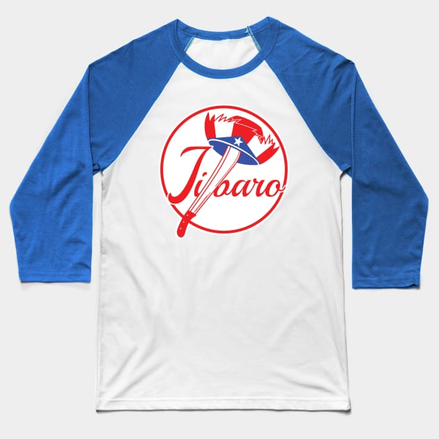 Nuyorican Jibaro Baseball T-Shirt by Gallistico